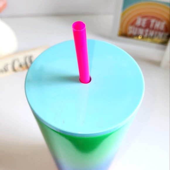 💚💙🩷 Starbucks 🥤 Ombre Stainless Steel Venti 24oz Cold Cup ☆》NWT《☆ - Picture 7 of 7